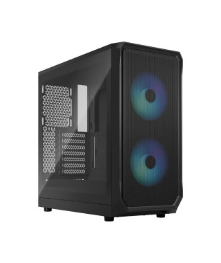 Boîtier PC FRACTAL DESIGN Focus 2 RGB Black TG Clear Tint