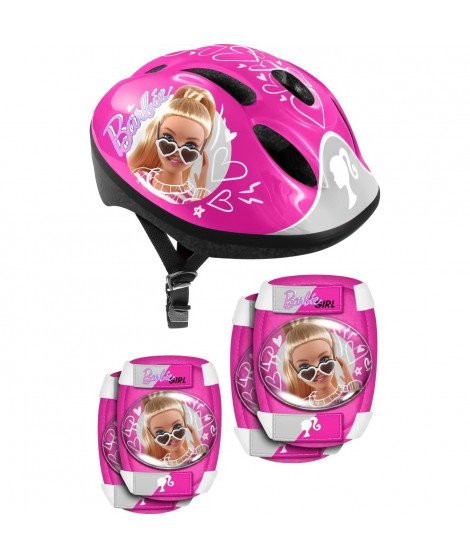 STAMP - Casque + Coudieres/Genouilleres - Barbie