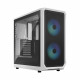 Boîtier PC FRACTAL DESIGN Focus 2 RGB White TG Clear Tint