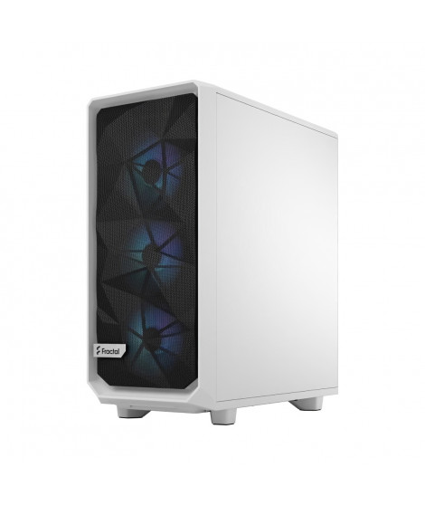 Boîtier PC FRACTAL DESIGN Meshify 2 Compact RGB White TG Clear Tint ATX