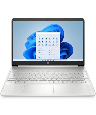 PC Portable HP 15s-eq2090nf - 15 FHD - AMD Ryzen 7-5700U - RAM 16Go - Stockage 512Go - Windows 11 - Argent - AZERTY