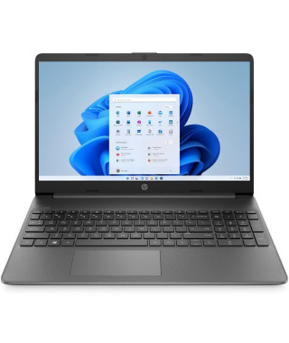 PC Portable HP - 15s-fq2067nf - 15 HD - Intel Core i3-1125G4 - RAM 4Go - Stockage 128Go SSD - Windows 11 S - Gris - AZERTY