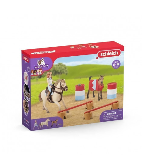 SCHLEICH - Entrainement au Ranch - 72157 - Gamme Horse Club