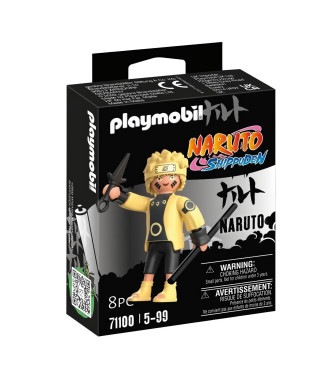 PLAYMOBIL - Naruto Shippuden - Naruto Rikudou Sennin Mode - Figurine de Collection avec Accessoires