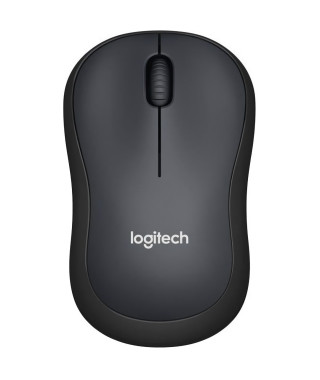 LOGITECH Souris Silencieuse M220 Silent - Sans Fil - Gris/Noir