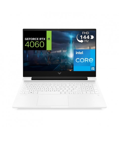 PC Portable Gamer HP Victus 16-r0020nf - 16,1 FHD - Core i5-13500H - RAM 16Go - 512Go SSD - GeForce RTX 4060 8Go VRAM - Win11