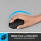 LOGITECH - Souris silencieuse sans fil M330 Silent Plus - Noir