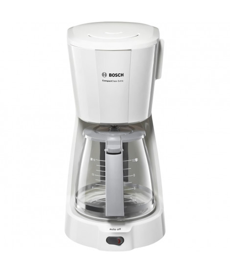 BOSCH TKA3A031 Cafetiere filtre CompactClass Extra - Blanc