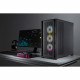 CORSAIR Boîtier PC 5000D Airflow - Verre Trempé Moyen-Tour ATX  - Noir (CC-9011210-WW)