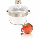 KRUPS Sorbetiere, Capacité 1,6 L, Utilisation simple, Couvercle anti-éclaboussure, Machine a glace, Cremes glacées, Sorbets G…