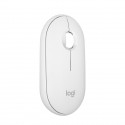 LOGITECH - Souris sans fil - Pebble Mouse 2 M350s - Blanc - (910-007013)