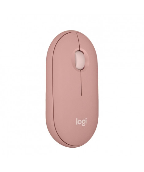 LOGITECH - Souris sans fil - Pebble Mouse 2 M350s - Rose - (910-007014)