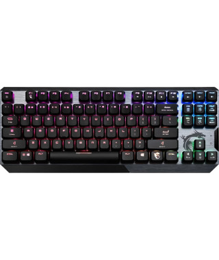 MSI - Clavier mécanique LED RGB - VIGOR GK50 LOW PROFILE TKL FR