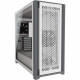 CORSAIR Boîtier PC 5000D Airflow - Verre Trempé Moyen-Tour ATX  - Blanc (CC-9011211-WW)
