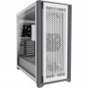 CORSAIR Boîtier PC 5000D Airflow - Verre Trempé Moyen-Tour ATX  - Blanc (CC-9011211-WW)