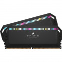 CORSAIR Dominator Platinum RGB DDR5 - 64GB 2x32GB DIMM - 5600MHz - Unbuffered, 40-40-40-77, Std PMIC, XMP 3.0, Black Heatspre…