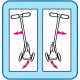 STAMP - Trottinette Steering 3 roues - Spidey