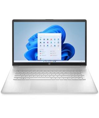 PC Portable HP 17-cp0303nf - 17 FHD - AMD Ryzen 7-5700U - RAM 16Go - Stockage 512Go - Windows 11 - Argent - AZERTY