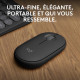 LOGITECH - Souris sans fil - Pebble Mouse 2 M350s - Graphite - (910-007015)