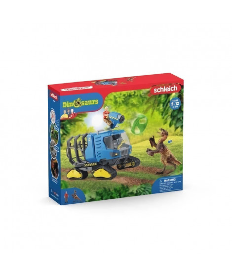 SCHLEICH - Véhicule de Capture Dino - 42604 - Gamme Dinosaurs