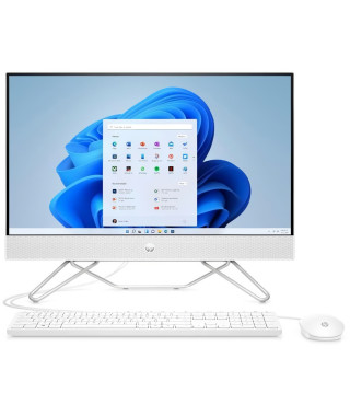 PC de bureau HP All-in-One 24-cb0136nf - 23,8FHD - Intel Celeron J4025 - RAM 8Go - 256Go SSD - Windows 11 + Clavier et souris