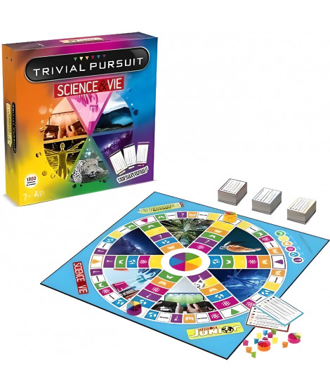 TRIVIAL PURSUIT SCIENCE & VIE - Jeu de plateau - WINNING MOVES