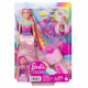 BARBIE - BARBIE TRESSES MAGIQUES        - poupée - 3 ans et +