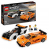 LEGO Speed Champions 76918 McLaren Solus GT et McLaren F1 LM, Jouet de Voiture, Kit de Maquette