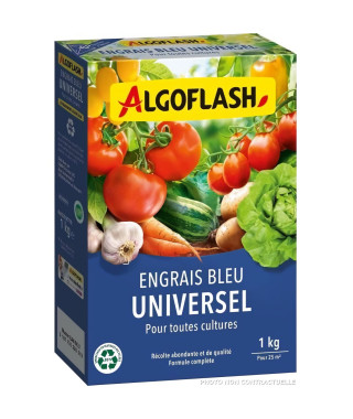 Engrais Bleu Universel - ALGOFLASH NATURASOL - 1 kg