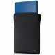 Housse de protection réversible HP 15,6 pour ordinateur portable - Bleu