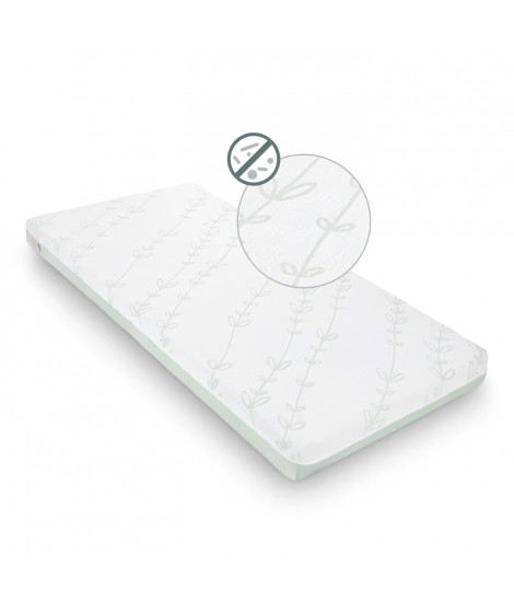 BABYMOOV Matelas Cosy'Lite Antibactérien, élimine naturellement les bactéries, 70x140 cm