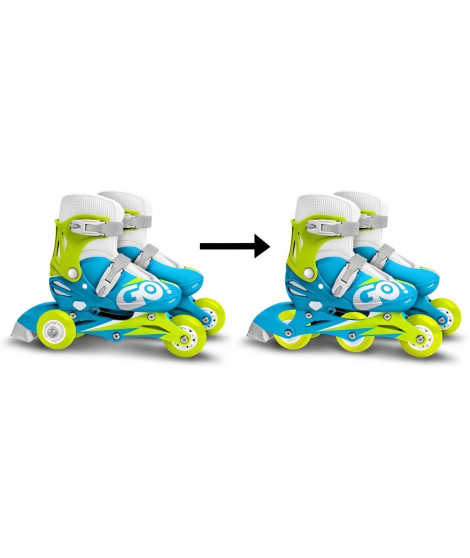 Patins en Ligne 2 en 1 trois Roues BOY Taille 27-30 SKIDS CONTROL