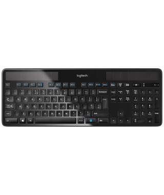 LOGITECH - Clavier sans fil solaire K750 - AZERTY - Noir