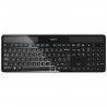 LOGITECH - Clavier sans fil solaire K750 - AZERTY - Noir