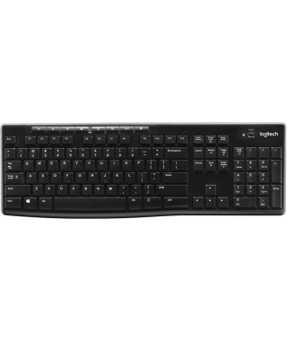 LOGITECH - Clavier sans fil K270 - Azerty - PC / Mac - Noir