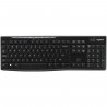 LOGITECH - Clavier sans fil K270 - Azerty - PC / Mac - Noir
