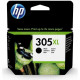 HP 305XL Cartouche d'encre noire grande capacité authentique (3YM62AE) pour DeskJet 2300/2710/2720/Plus4100, Envy 6000/Pro 6400