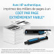 HP 143A Kit de recharge de toner noir Neverstop authentique (W1143A) pour HP Neverstop 1000/1200 series