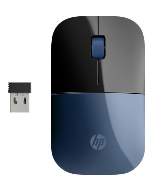 Souris sans fil HP Z3700 - Bleu
