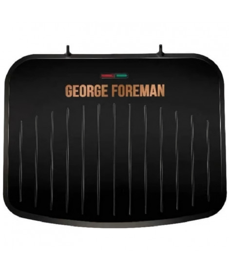 Fit Grill Copper Medium George Foreman 25811-56 - 2 en 1 - Rangement pratique - Performance & Design Premium - Nettoyage facile