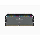 Mémoire RAM - CORSAIR - DOMINATOR PLATINUM RGB DDR5 - 32GB 2x16GB DIMM - 5600 MHz - 1,25V - Gris (CMT32GX5M2B5600Z36)
