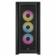 Boitier PC - CORSAIR - iCUE 5000D RGB Airflow - Moyen-tour - 3 ventilateurs AF120 RGB ELITE - Noir