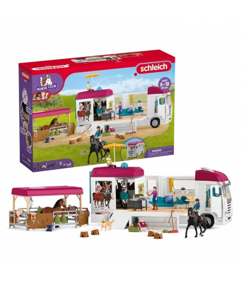 SCHLEICH - Camping-Car Equestre - 42619 - Gamme Horse Club