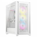Boitier PC - CORSAIR - iCUE 5000D RGB Airflow - Moyen-tour - 3 ventilateurs AF120 RGB ELITE - Blanc