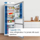 Réfrigérateur pose-libre - BOSCH KSV33LEP SER4 - 1 porte - 324 L - H176xL60xP65 cm - Inox