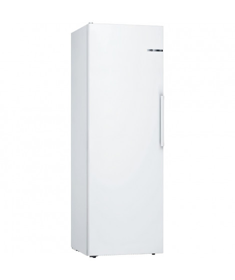 Réfrigérateur pose-libre - BOSCH KSV33VWEP SER4 - 1 porte - 324 L - H176xL60XP65 cm - Blanc