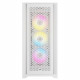 Boitier PC - CORSAIR - iCUE 5000D RGB Airflow - Moyen-tour - 3 ventilateurs AF120 RGB ELITE - Blanc