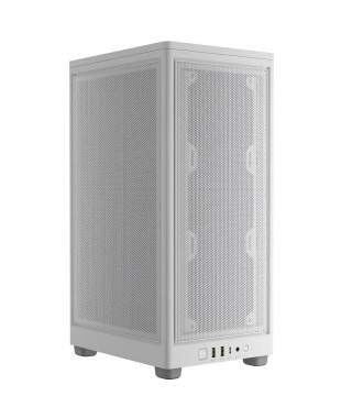 Boitier PC - CORSAIR - iCUE 2000D Airflow - Mini ITX - Panneaux en acier - Ventilateur AF120 SLIM inclus - Blanc - (CC-901124…