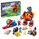 LEGO Sonic the Hedgehog 76993 Sonic contre le Death Egg Robot du Dr. Eggman, Jouet pour Enfants, avec 6 Personnages