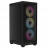 Boitier PC - CORSAIR - iCUE 2000D RGB Airflow - Mini ITX - 3 ventilateurs AF120 RGB SLIM inclus - Noir - (CC-9011246-WW)